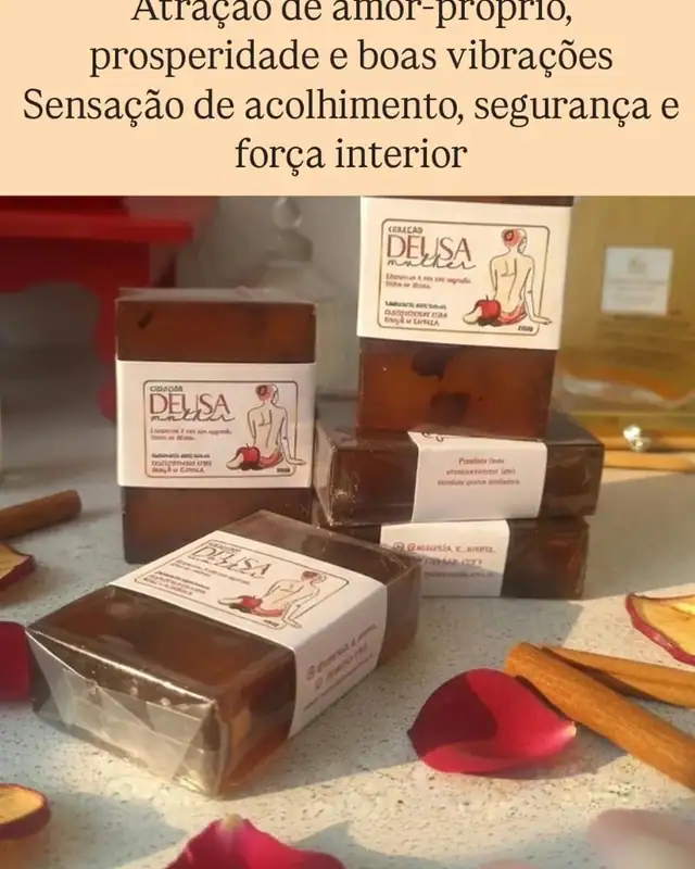 Sabonete em barra Deusa Mulher, da Essência & Aroma