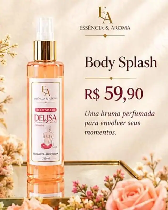 Body Splash, da Essência & Aroma