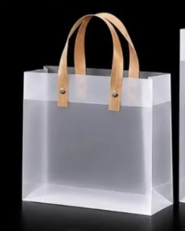 Sacola transparente fosca PP, da Essência & Aroma