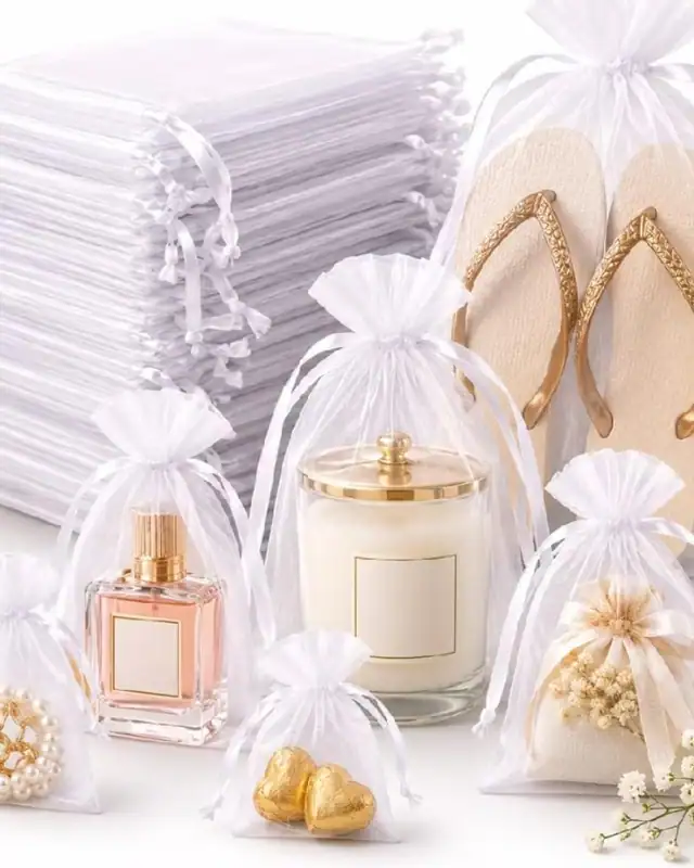 Saquinho de organza, da Essência & Aroma
