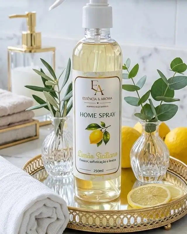 Home Spray Limão Siciliano, da Essência & Aroma