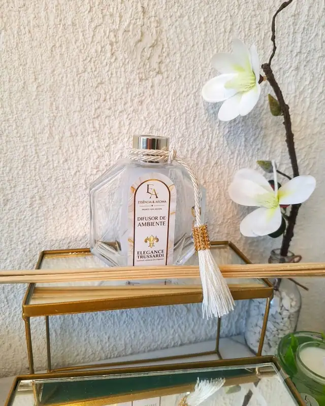 Difusor de vidro 250 ml, da Essência & Aroma